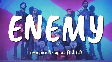 Imagine Dragons & JID – Enemy Lyrics